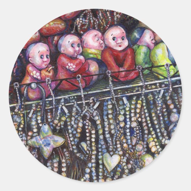 Pegatina Redonda Epitomizar (Anverso)