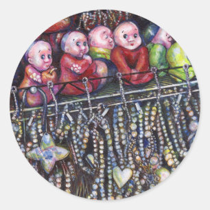 Pegatina Redonda Epitomizar