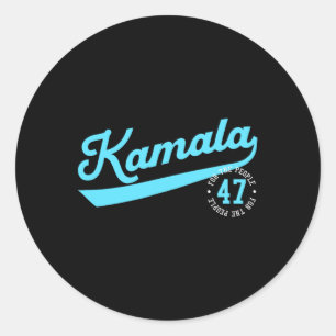 Pegatina Redonda Equipo Atlético De Kamala 47º Presidente Del Puebl