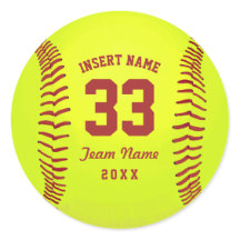 Equipo de Softball personalizado