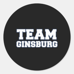 PEGATINA REDONDA EQUIPO GINSBURG