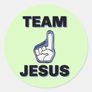 PEGATINA REDONDA EQUIPO JESÚS
