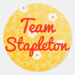 Pegatina Redonda Equipo Stapleton