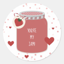 Eres mi Jam Jar Kids Classroom Valentine