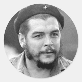 Pegatina Redonda Ernesto Che Guevara