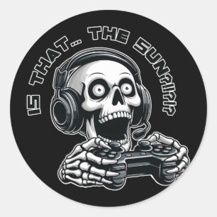 Pegatina Redonda ¡¿¡¿Es ese el sol?!?!