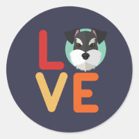 Es gracioso que me guste el pequeño Schnauzer I He