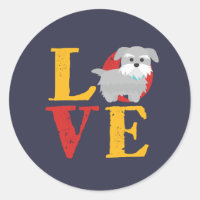 Es gracioso que me guste el pequeño Schnauzer I He