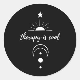 Pegatina Redonda ¿Es la autoconciencia de Guay las estrellas de la