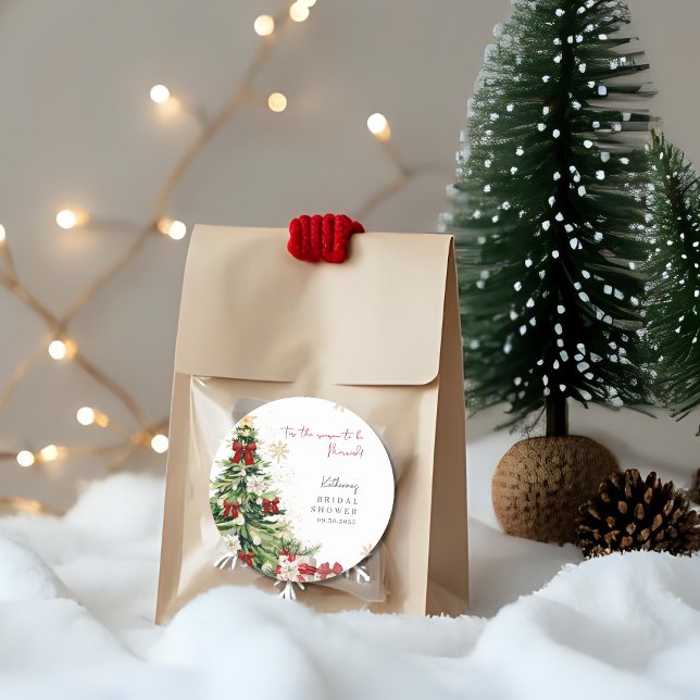 Pegatina Redonda Es la Temporada para estar casada Fiesta de Regalo (Subido por el creador)