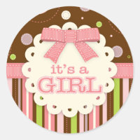 Es un Baby Shower de Chicas con tetas rosadas y ve
