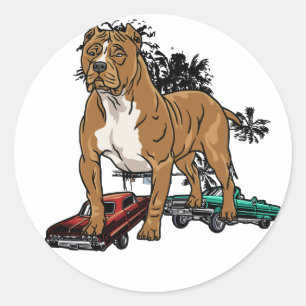 Pegatina Redonda Es una cosa de cali