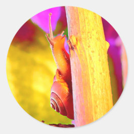 Pegatina Redonda Escarnio