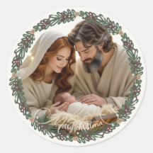 Escena de la Natividad Niño Jesús en el Pesebre Tu