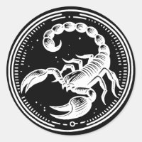 Escorpión Blanco Astrología Signo Zodiacal Escorpi