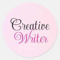 Escritor creativo Pastel Rosa