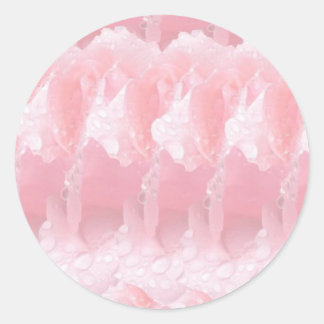 Pegatina Redonda Escritura multipropósito n borrador de papel decor