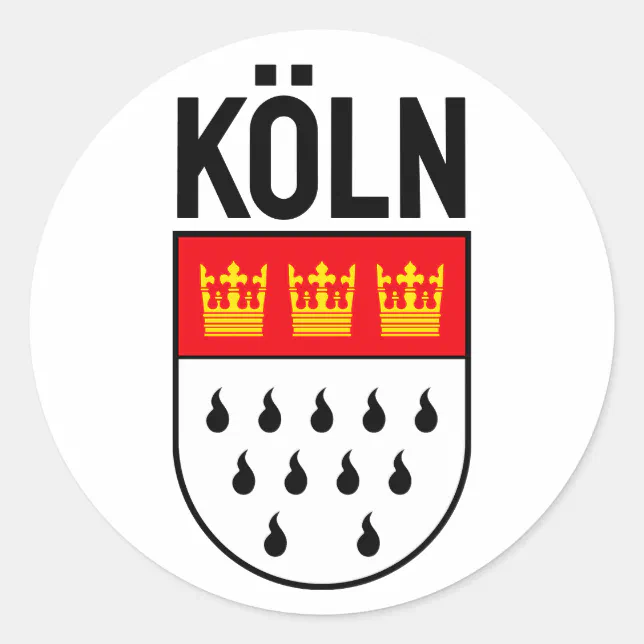 Calcomanía Del Escudo De Armas De Turingia (Alemania) – Vinilo Para Parachoques O Laptop, Multicolor