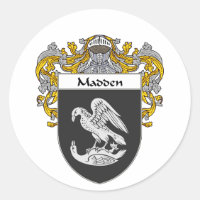Escudo de armas de Madden (Mantled)