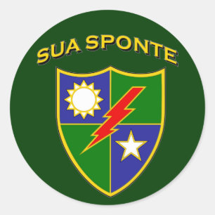 Pegatina Redonda Escudo de Ranger - Sua Sponte