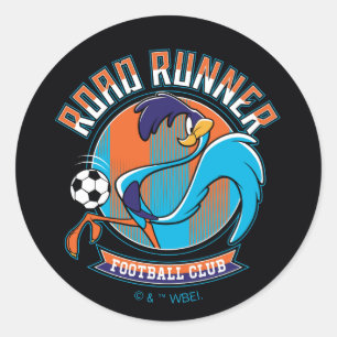 Pegatina Redonda Escudo del club de fútbol ROAD RUNNER™