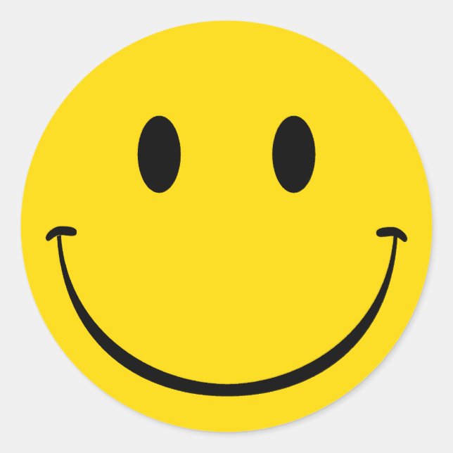 Pegatina Redonda Escuela secundaria (Anverso)