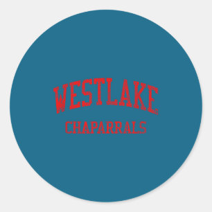 Pegatina Redonda Escuela secundaria Westlake hs austin tx deportes