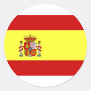 Pegatina Redonda España