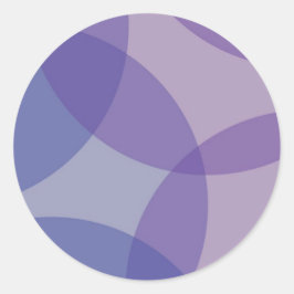 Pegatina Redonda Especias calientes - sombra, Flowrals, puntos,