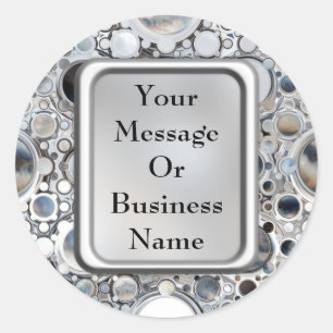 Pegatina Redonda Espejos mágicos