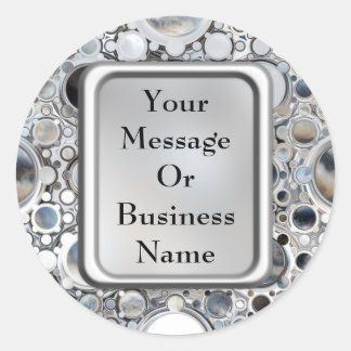 Pegatina Redonda Espejos mágicos