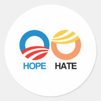 ESPERANZA (Obama) contra el ODIO (triunfo)