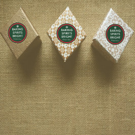 Pegatina Redonda Espíritus de hormigón brillante