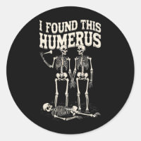 Esqueleto Divertido Humero Chiste Espeluznante Hal