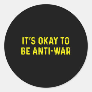 Pegatina Redonda Está Bien Ser Anarquista Ancap L En Contra De La G