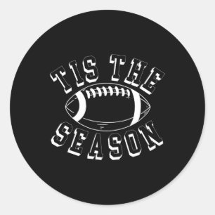 Pegatina Redonda Esta Es La Temporada En La Que Los Niños Femeninos