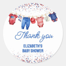 Estados Unidos Patriótico Todo Bebé Americano Rojo