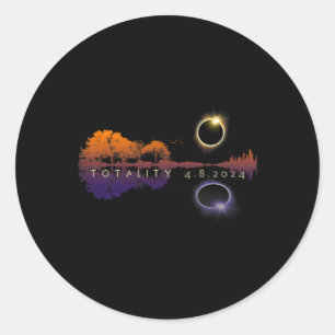 Pegatina Redonda Estados Unidos Reflexiones de Totalidad 4-8-24 Ecl