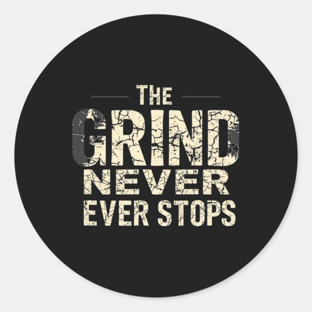 Pegatina Redonda Estar motivado