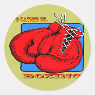 Pegatina Redonda Estaría encajonando bastante