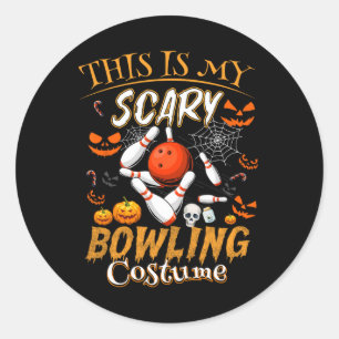Pegatina Redonda Este Es Mi Espíritu De Bola Temeroso Halloween