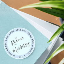 Este Libro Pertenece Personalizado