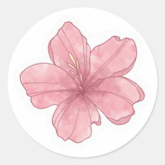 Pegatina Redonda estética de verano