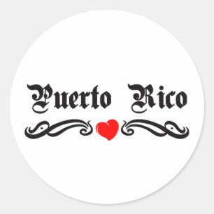 Pegatina Redonda Estilo de tatuaje de Camerún