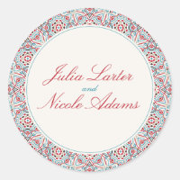 Estilo geométrico parquear Boda metálico de cobre