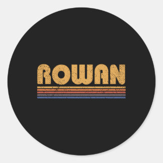 Pegatina Redonda Estilo Rowan