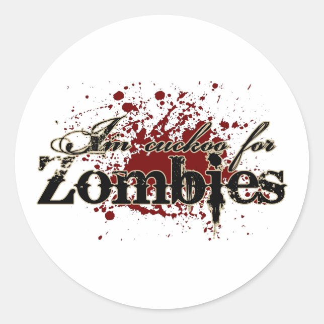 Pegatina Redonda Estoy cuco... (Anverso)