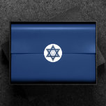 Pegatina Redonda Estrella De David | Classic Blue Modern Happy Hanu<br><div class="desc">El minimalista bar azul clásico Bat Mitzvah y la moderna estrella de David Hanukkah con un fondo blanco crean un diseño elegante y sofisticado. Para obtener otros colores de coordinación o productos coincidentes,  visite JustFharryn @ Zazzle.com. Todos Los Derechos Reservados. #zazzlemade</div>