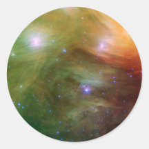 Estrellas Pleiades en infrarrojo SSC2007 07A