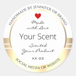 Pegatina Redonda Etiquetas de embalaje de productos para la captura